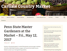 Tablet Screenshot of carlislecountrymarket.com